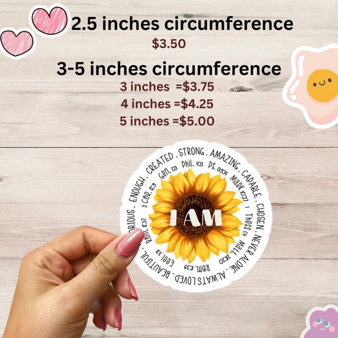 💪✨  Only $4.24+, this little gem is a budget-friendly investment in your well-being. 

#PositiveVibesOnly #VinylSticker #SelfLoveJourney #AffordableWellness #WaterproofDecal #DailyAffirmations #ShopNow