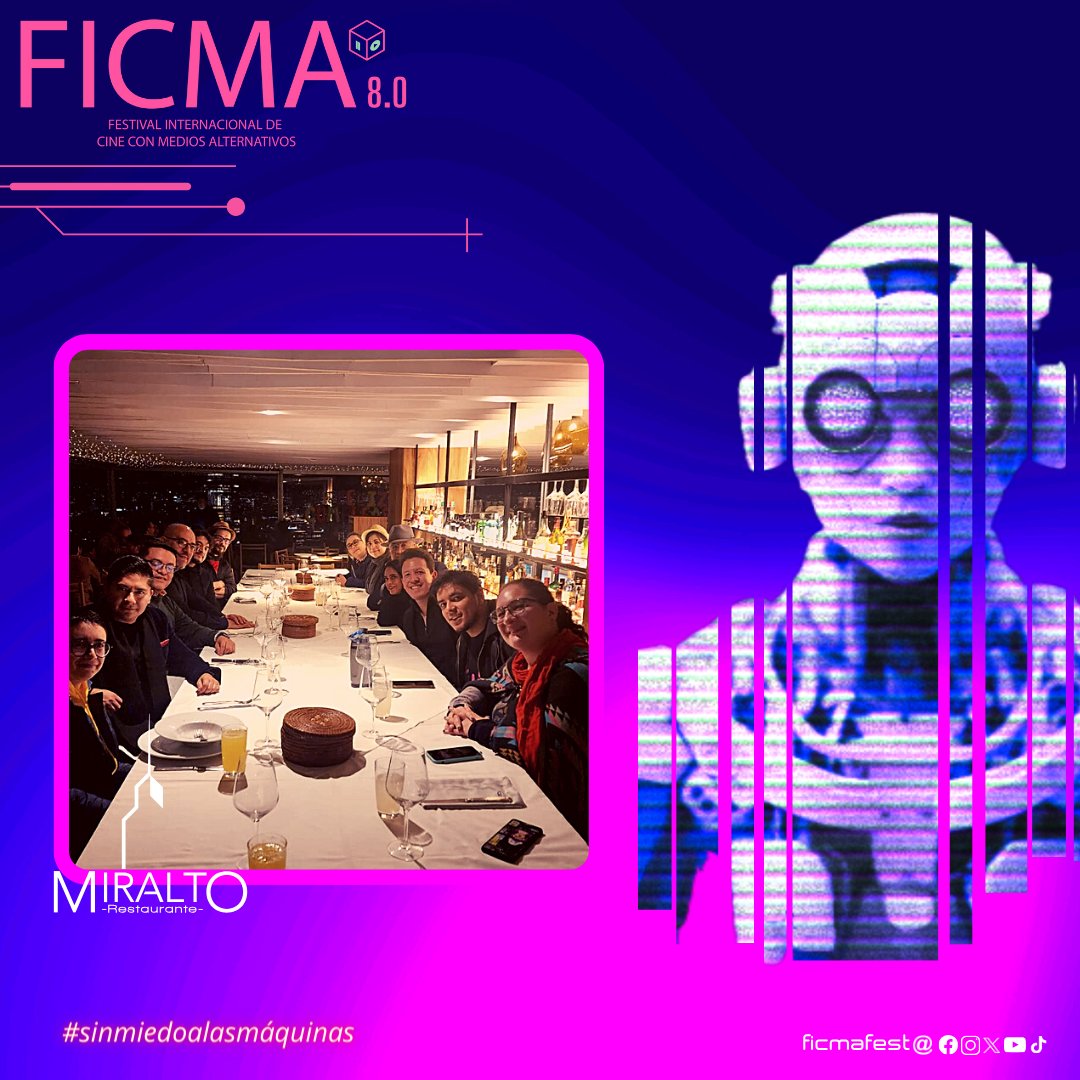 ficmafest's tweet photo. Agradecemos el apoyo de @Miralto como patrocinador oficial de #FICMA 8.0 

#FICMA8 #sinmiedoalasmáquinas #IA #tecnologia #audiovisual #cine https://t.co/QevoYL5SLL
