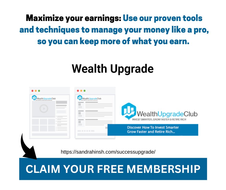 Hinshelwood_S's tweet image. Step into a world of financial empowerment and learn how to make your money work for you. It's time to level up your wealth and create a future of #FinancialAbundance. #MoneyMatters sandrahinsh.com/wealthupgrade/