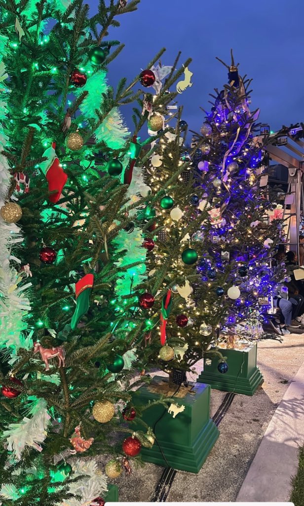 Tan_Man_Barton's tweet photo. We had such a fun and festive evening in downtown Charleston… 

I loved being in town to see my niece meet Santa for the first time! 🎅🏻🎄

#FamilyFirst https://t.co/tGzL4EPpve