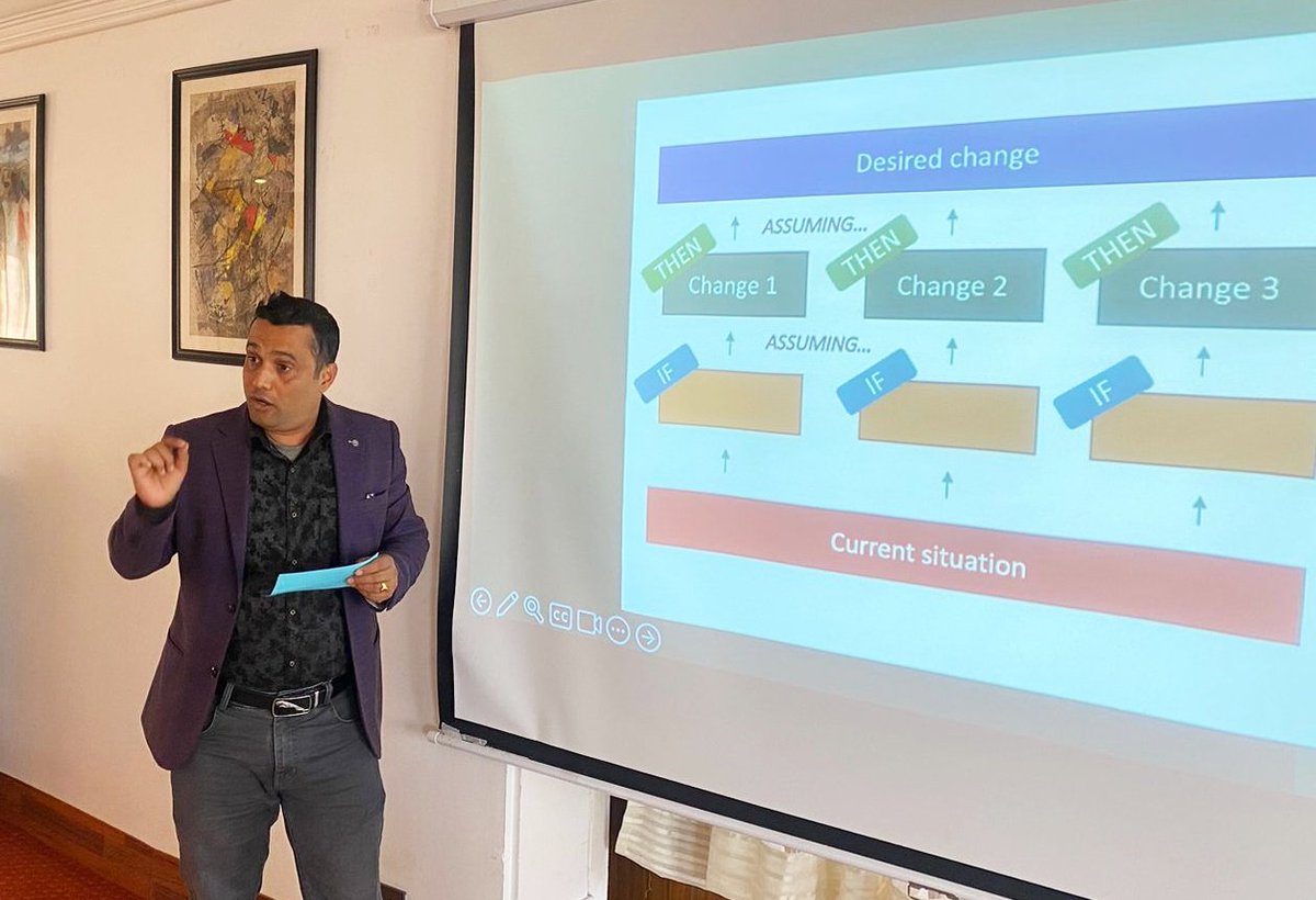 Formulation of Theory of Change is one of the first steps to disect the issues and solutions. #theoryofchange  #proposal