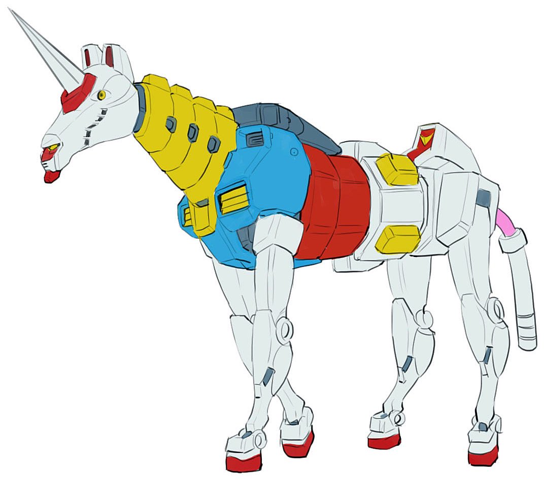 ついでにユニコーンガンダムの絵です。
 #過去絵を投げて絵を描いた気になろうキャンペーン