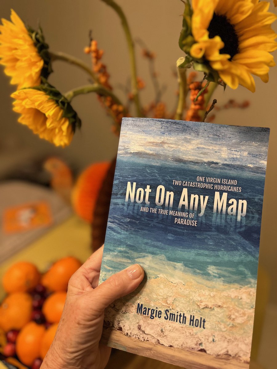 MsMargarita1's tweet photo. HOLIDAY SALE! From now until November 30, NOT ON ANY MAP: One Virgin Island, Two Catastrophic Hurricanes, and the True Meaning of Paradise is 50% off at Amazon. $8.50 for paperbacks. $4.99 for the Kindle version.
https://t.co/XOuC4gc8nN
#blackfriday #cybermonday #booktok https://t.co/ZDFJT85UbX