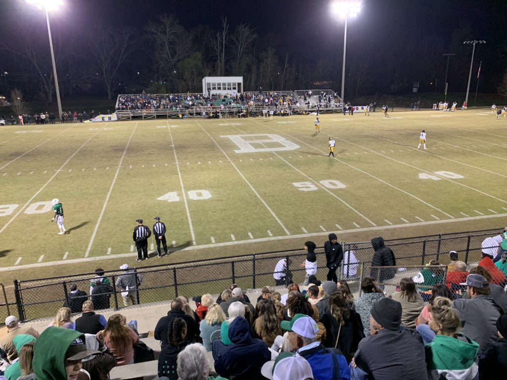 First time at a HS football game I’m not covering in at least eight years.