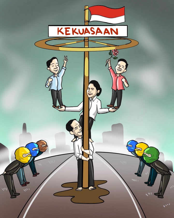 Kupikir Jkw sutradaranya, ternyata Jokowi hanya jadi panggung nafsu Iri4na...🤣 #OrdeBaruReborn