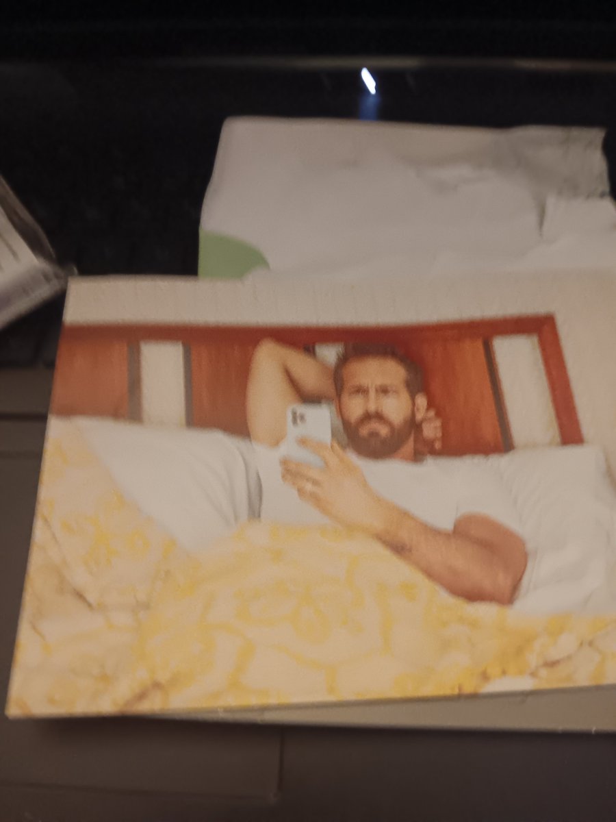 Harmony_Muse's tweet photo. @VancityReynolds When Ryan Reynolds sends you a Christmas Card and your own family won't.   You're a hero, Deadpool. https://t.co/nEoSgvmjXu