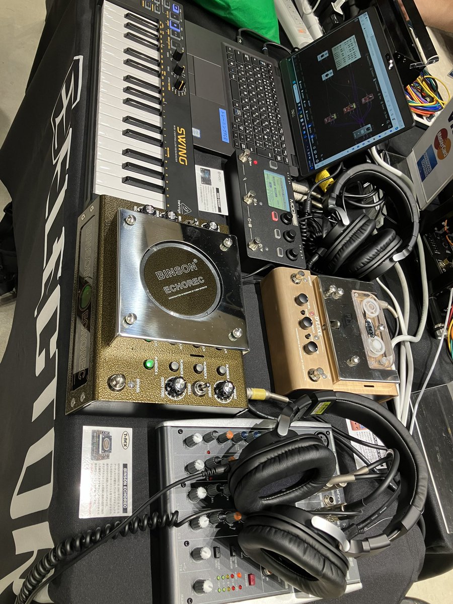 electori_pro's tweet image. 今日と明日、TOKYO FESTIVAL OF MODULAR開催です。シンセで使えるアナログエフェクト展示中です。🎹是非お立ち寄り下さい。　#TFOM
#trex  #moddwarf