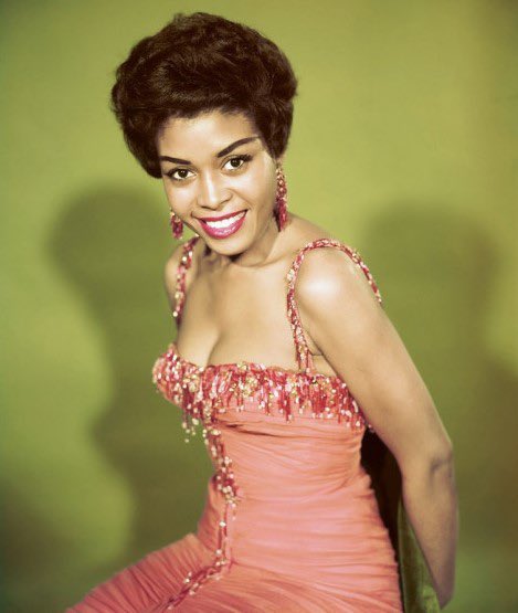 The orange dress later appeared on Abbey Lincoln in 1957