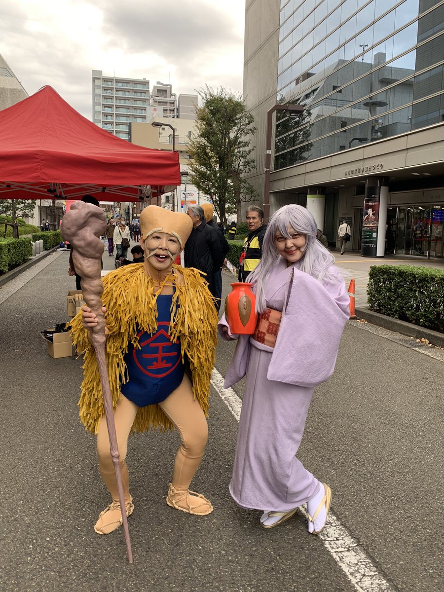 mizukipro's tweet photo. ゲゲゲ忌イベント、盛り上がり中！ https://t.co/wpfnITFczH