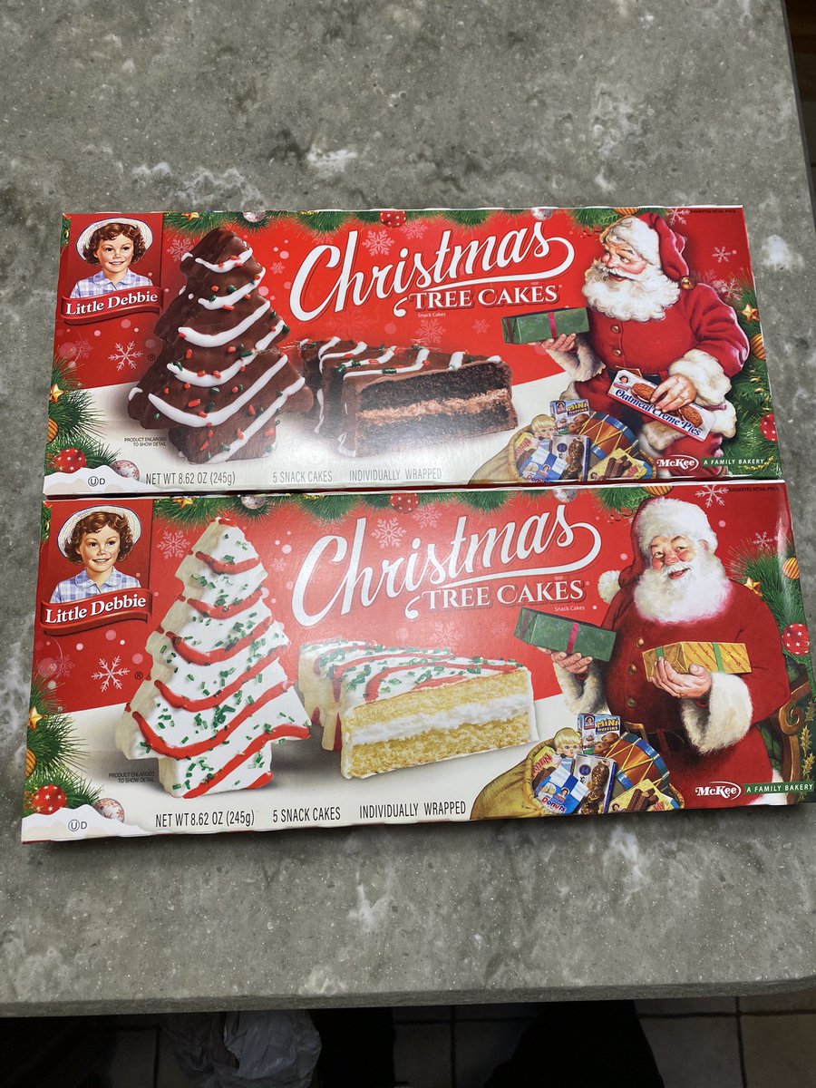Cookiebun's tweet photo. At the grocery store and put these in my cart. @CplDrayton_BCSO my husband actually said we don’t need these! I told him he was trying to crush my #HolidaySpirit … needless to say, they are home with me… safe and sound lol https://t.co/5OSTlI1Bqu