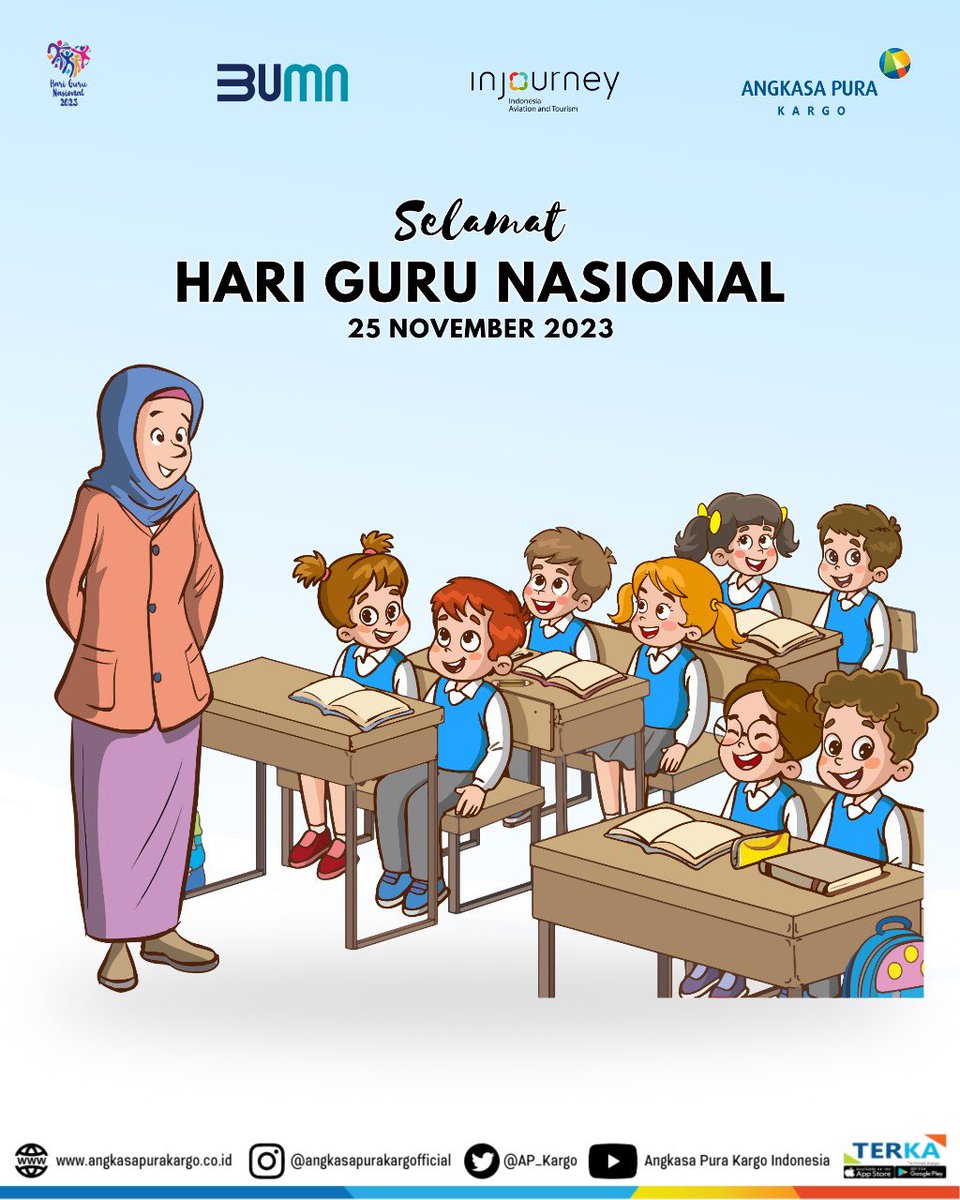 AP_Kargo's tweet photo. Menghormati para pahlawan tanpa tanda jasa yang membentuk generasi penerus bangsa..

Selamat Hari Persatuan Guru Republik Indonesia! Terima kasih atas dedikasi, inspirasi, dan cinta pada pendidikan. Kita bersatu dalam memberi cahaya untuk masa depan.

#HariGuruNasional #PGRI #APK https://t.co/CB4izfXtG2