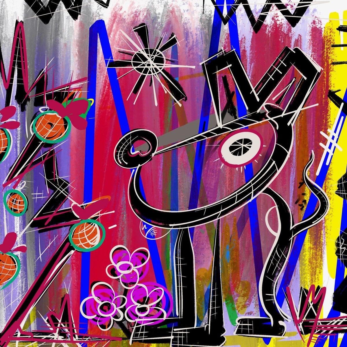 BR0THERWEST's tweet image. &quot;WOOF&quot; translation GN 

ART BY #W3ST