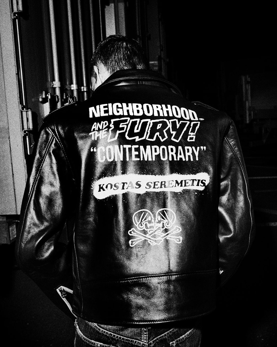 Schott×NEIGHBORHOOD®︎ Featuring Kostas Seremetis 
2023.11.05 Release
schott-nyc.jp/feature/255.ht…
#schott #neighborhood #kostasseremetis