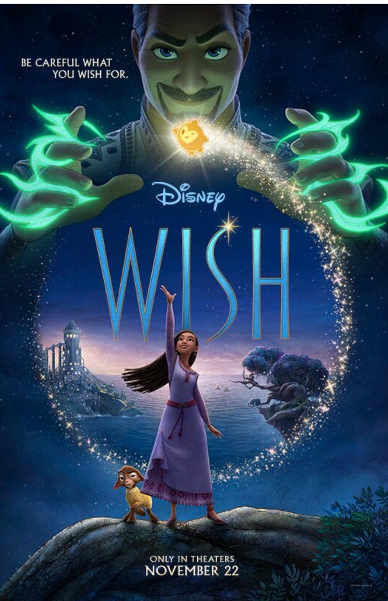 Oh my. This. Movie. Please go see it. The soundtrack is pure Disney magic, the story is rich, Asha is brave, bold and beautiful through and through, and Valentino is a hilarious sidekick. “Knowing What I Know Now” is beyond powerful and haunting. Wish big..and keep on wishing…