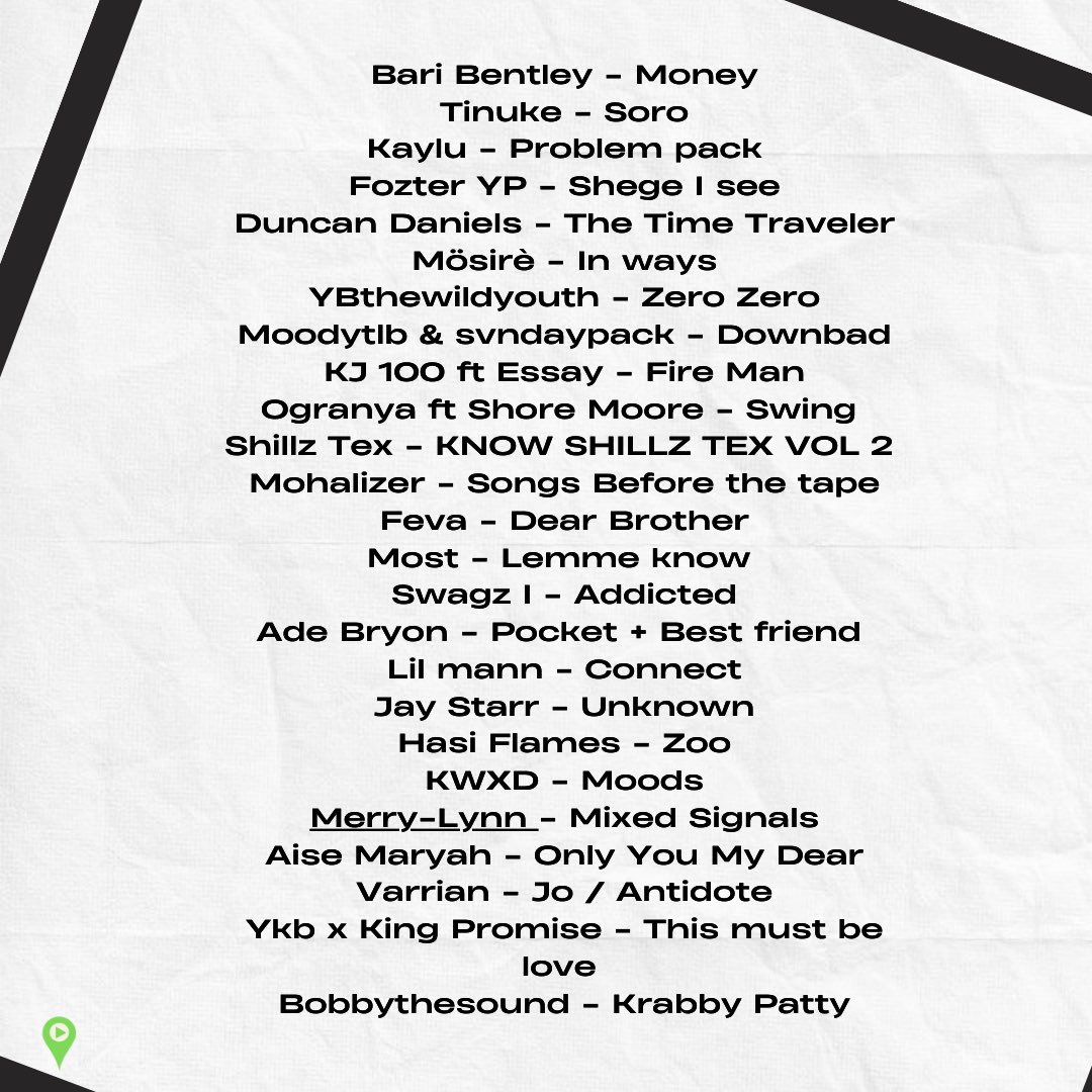 stampedandspun's tweet photo. NEW MUSIC SATURDAY!!! 🚨 🚨 
We’re so in love with the list today 
Cover Star : @baribentley3019 
Fest: @KayluMusic @Dunkishrock @mosireTM @ybthewildyouth @Kj100_ng @Ogranya @mohalizer @fevaszn @mosttheghost @jaystarrish @ii_hasiflames @merrylynnmusic @AiseMaryah @ykbonly @BobbyTheSound