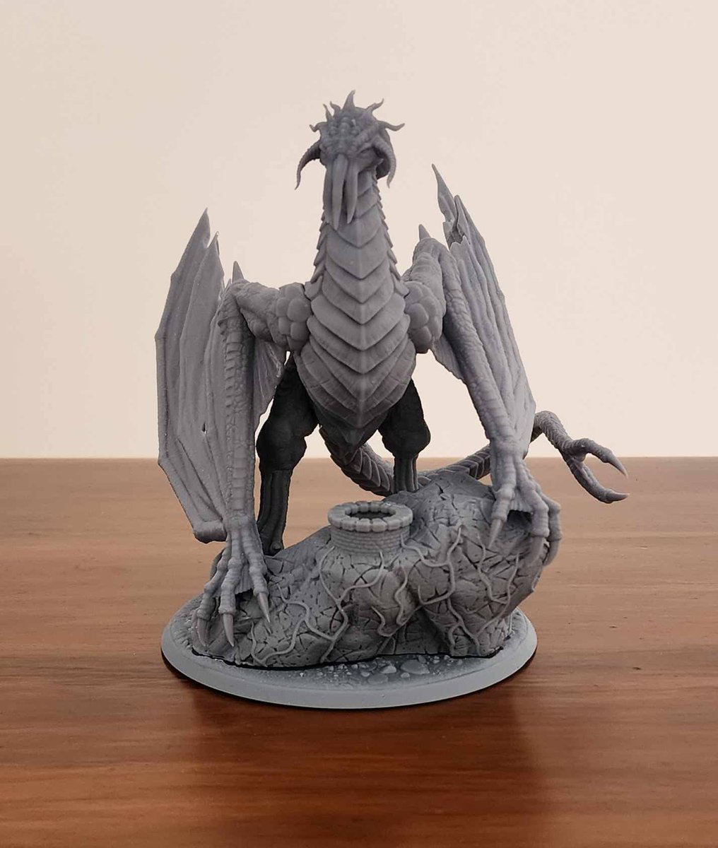 TheBardsTable's tweet photo. "If you see this, tweet a dragon."

(@TieflingMelissa must be losing her mind) 
#thebardstable #ttrpg #mesbg #dnd #tabletopminiatures #tabletopgaming #mesbgminiatures https://t.co/INtxWWKIUD