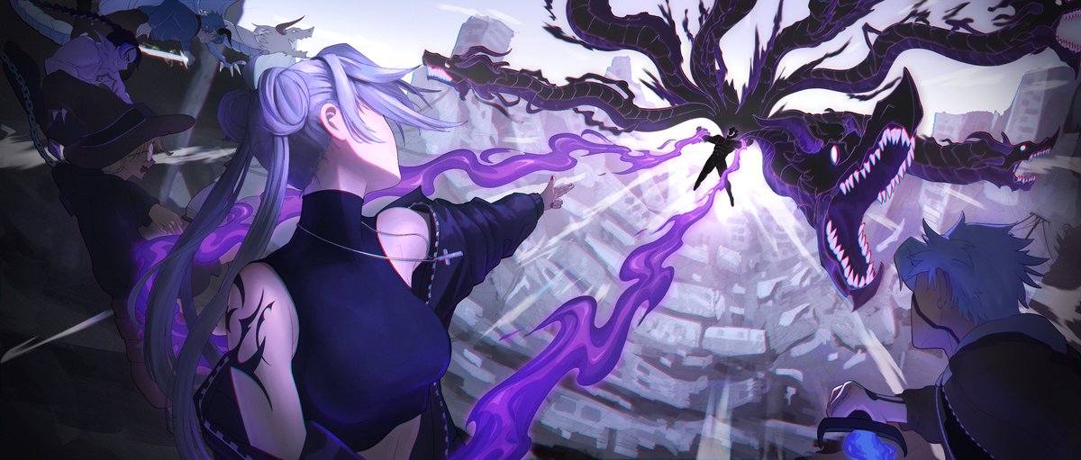 SFMDann's tweet photo. GM Fam!🐉

Here's my submission for #ETHERQ4
"Raging"

ft. @ether avatars 2589, 2780, 3167, 5053, 1677, 2039 https://t.co/xeNcqVKDuQ