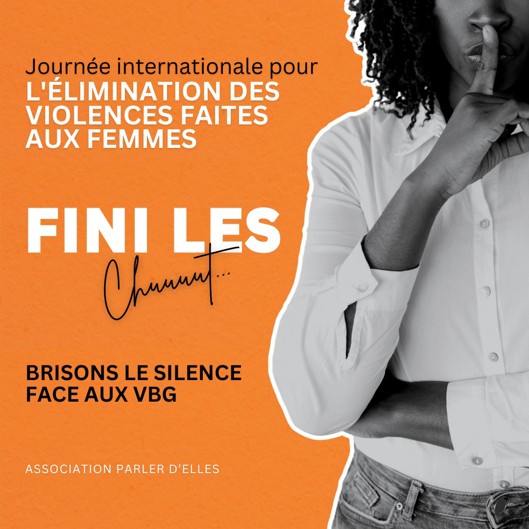 ✊️🧡 Brisons le silence face aux VBG et mettons fin aux inégalités d'accès aux opportunités professionnelles et académiques des femmes et des filles ! 🚫

#FiniLesChuuut #NoMoreShht #OrangeTheWorld #16joursdactivisme #VFF #VBG #womenvoices #protectwomen #Cameroun #africa