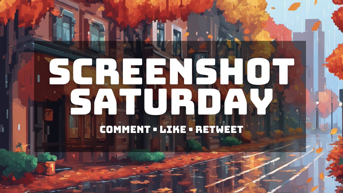 Allright, it's #screenshotsaturday!

Post your indie game screenshots and trailers in the comments 💬

Don't forget to like &amp; retweet this post so we see more cool indie games!

Fans, indie devs and artists - all are welcome to post! 🙌

#gamedev #indiedev #gaming