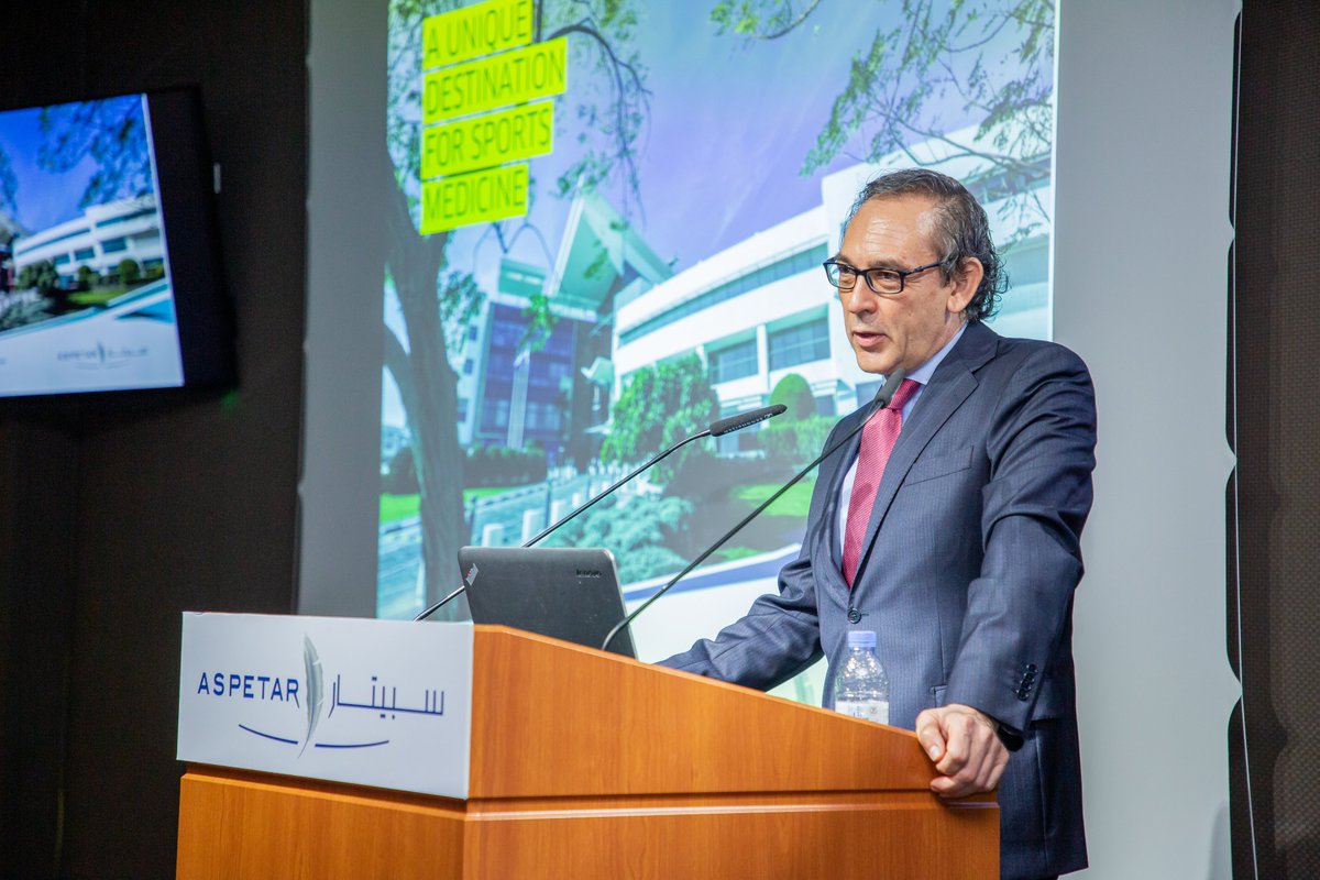 Aspetar's tweet photo. Aspetar is hosting the Travel Sports Medicine Symposium today. 
Morning sessions discussed:

- Management of jet lag and travel fatigue in sports
- Hydration and nutrition recovery approaches to improve athletes' travel-related fatigue and sleep disorders
