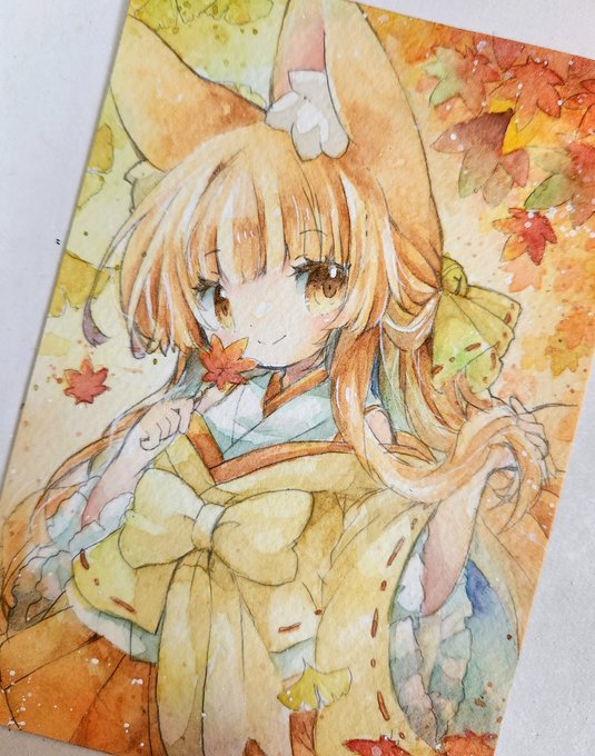 「japanese clothes maple leaf」 illustration images(Latest)