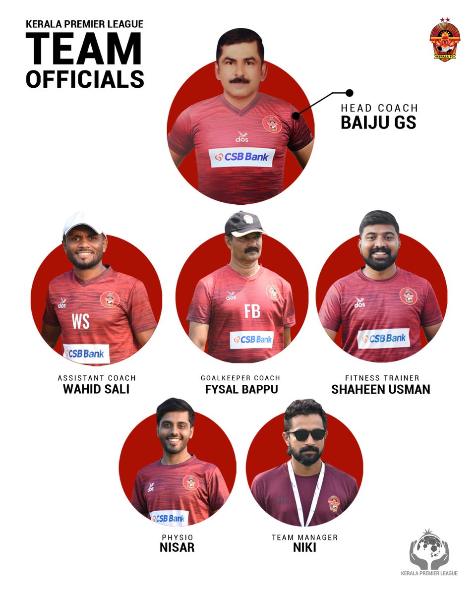 GokulamKeralaFC's tweet photo. The backbone of our GKFC KPL squad!
#GKFC #Malabarians #IndianFootball #ILEAGUE #KPLKickoff #FootballFever https://t.co/EtNdAtNDIb