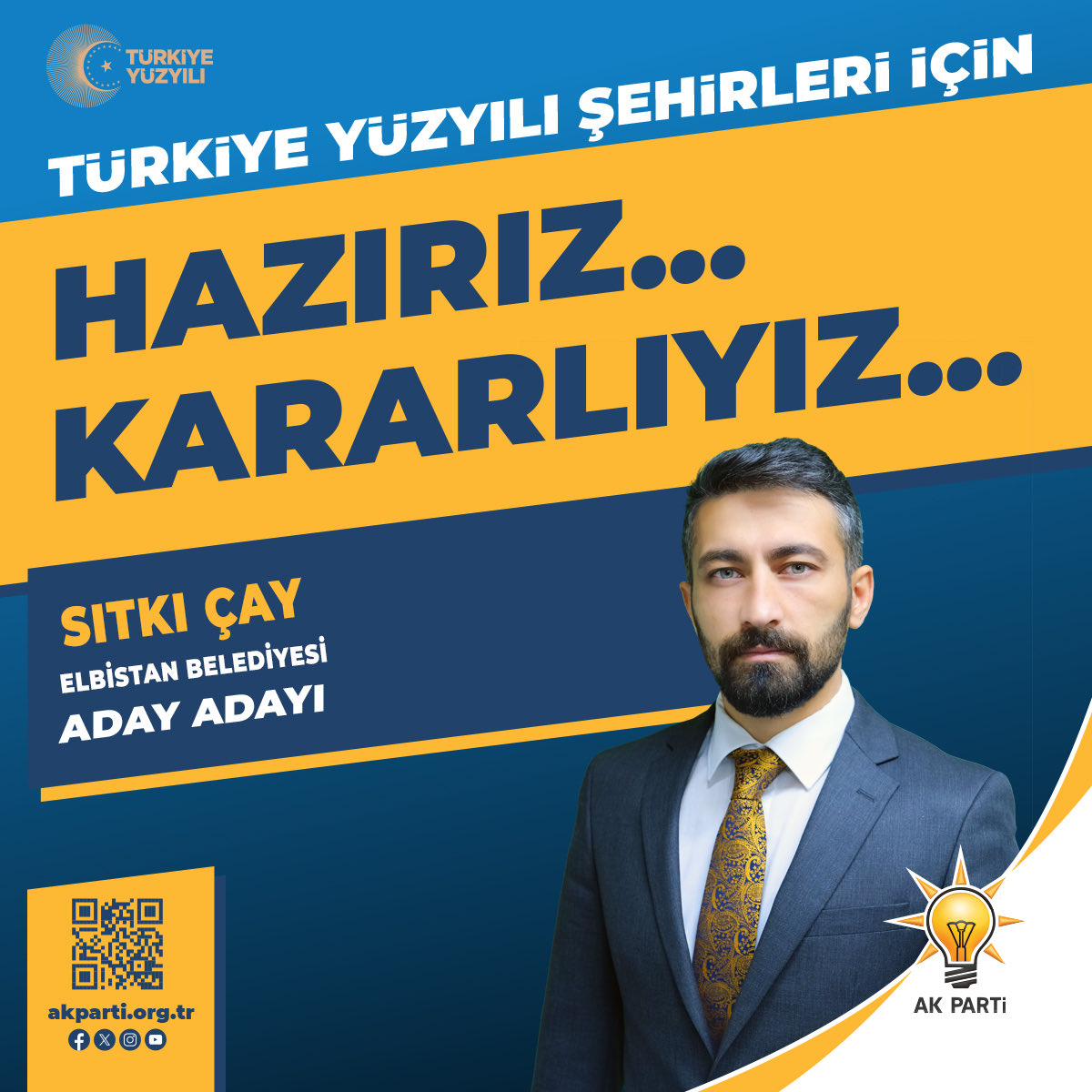 Hazırız…
Kararlıyız…