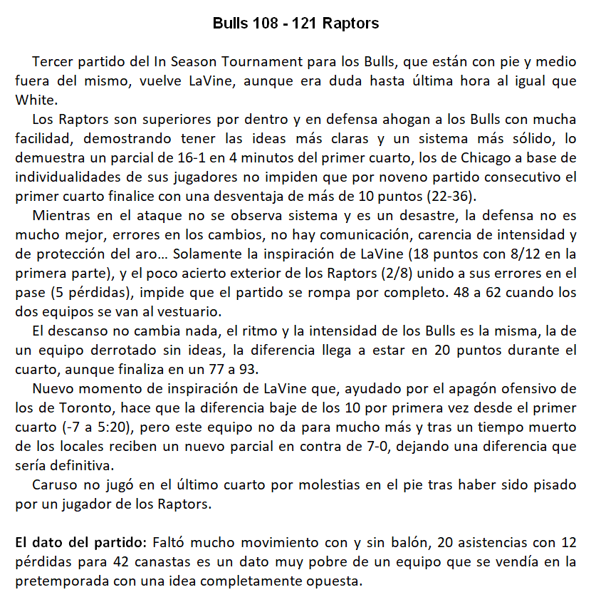 Nacho_GSB's tweet photo. Matemáticamente eliminados de IST, en uno de los peores inicios de temporada que se recuerdan desde Boylen y con unos jugadores que ya no muestran ni orgullo, en dinámica derrotista y que están pensando más en salir de Chicago que otra cosa.
#FireDonovan
#SeeRed
Crónica: https://t.co/8VQZsz2urg