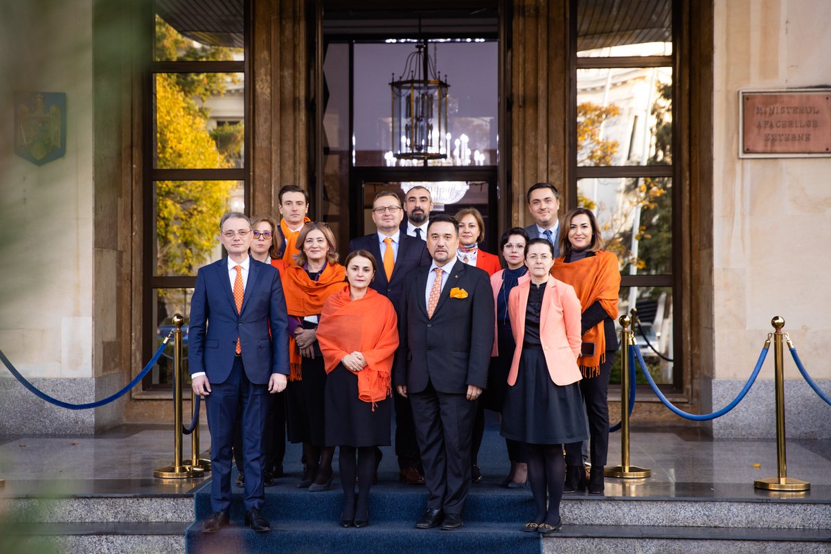 MAERomania's tweet photo. On the International Day to End Violence against Women, Romania reiterates its commitment to promote &amp; protect women’s rights &amp; to combat violence against them. #IstanbulConvention #UNWomen https://t.co/KFFy9HF5lG