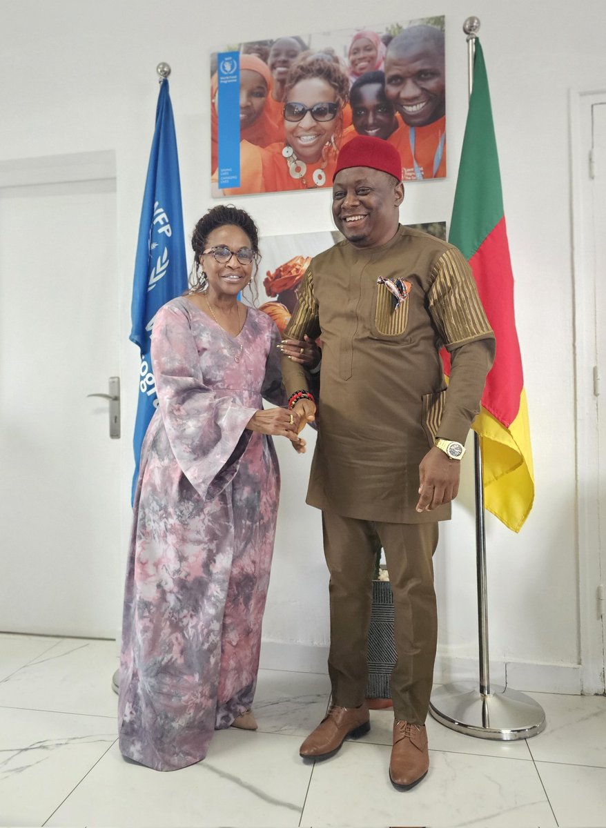 Keep a smile on your face, keep a song in your heart, keep the passion in your spirit. Don’t drag through the day disappointed. This is the day the Lord has made. He’s on the throne. I choose to be grateful. Child feeding is very important in Cameroon. <a href="/WanjaKaaria/">Wanja Kaaria</a> <a href="/WFP_Cameroon/">WFP Cameroon</a>