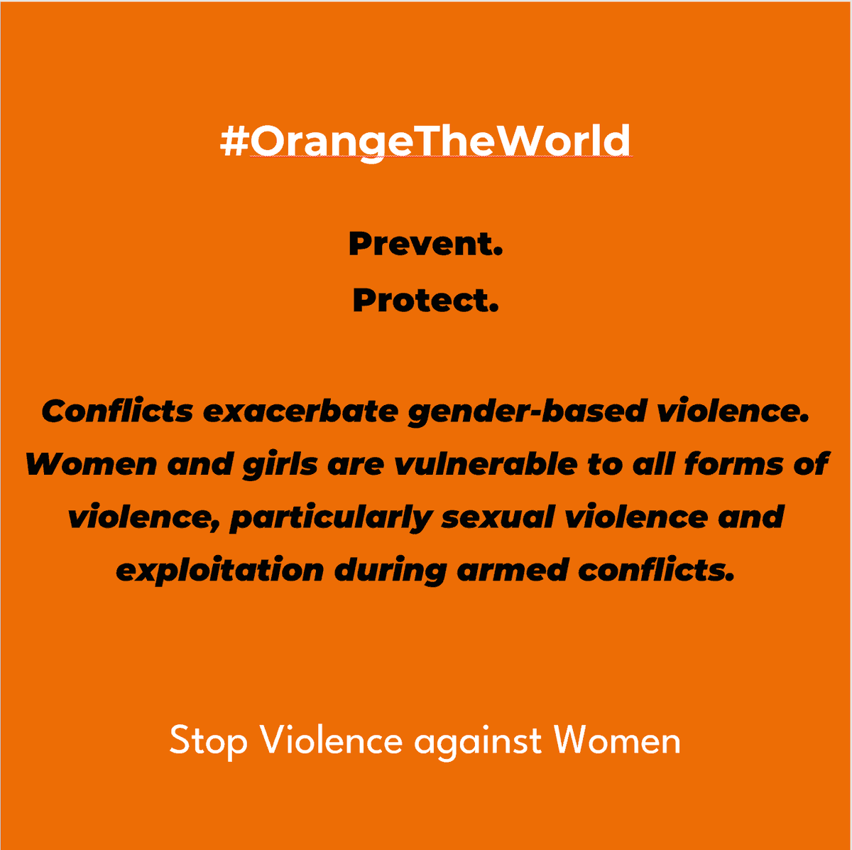 Eupolcopps's tweet photo. Stop Violence against Women #OrangeTheWorld https://t.co/9d7UyeeAhG