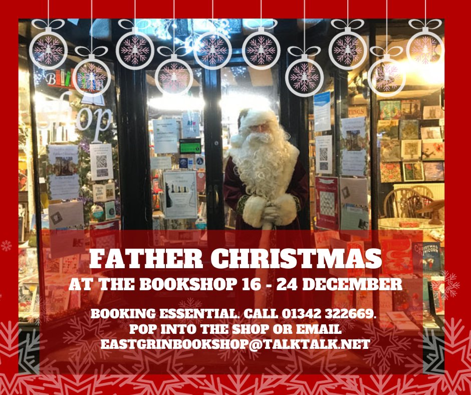 It`s official, Father Christmas is coming to town #EastGrinstead 😀😀😀