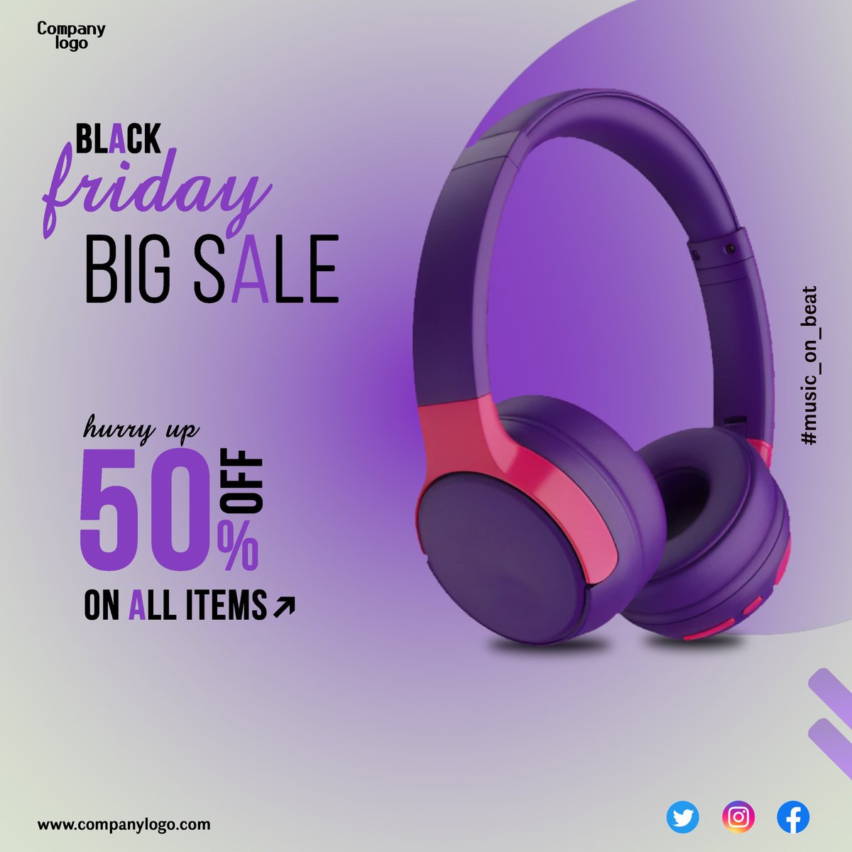 socialdesigner's tweet photo. -"Unleash your inner audiophile with our cutting-edge headphones, designed to redefine your listening experience."

-Suggest if you could find better 

#headphone #designer #Creative https://t.co/8L61dDAsGh