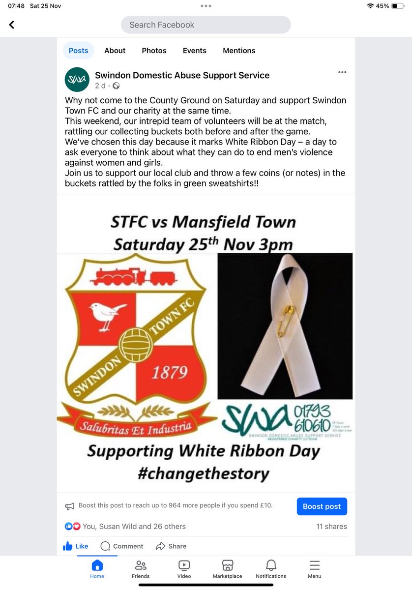 Nicky Alberry (@wiltshirewoman) on Twitter photo We <a href="/SwindonWA/">Society Without Abuse</a> are Looking forward to seeing everyone <a href="/Official_STFC/">Swindon Town Football Club</a> <a href="/SwindonTownWFC/">Swindon Town Women Football Club</a> today as we join in <a href="/WhiteRibbon_UK/">White Ribbon UK</a> #changethestory See you there maybe <a href="/mrchrishull/">Chris Hull</a> <a href="/BBCWiltshire/">BBC Wiltshire</a> <a href="/swindonadver/">Swindon Advertiser</a> We <a href="/SwindonWA/">Society Without Abuse</a> are Looking forward to seeing everyone <a href="/Official_STFC/">Swindon Town Football Club</a> <a href="/SwindonTownWFC/">Swindon Town Women Football Club</a> today as we join in <a href="/WhiteRibbon_UK/">White Ribbon UK</a> #changethestory See you there maybe <a href="/mrchrishull/">Chris Hull</a> <a href="/BBCWiltshire/">BBC Wiltshire</a> <a href="/swindonadver/">Swindon Advertiser</a>
