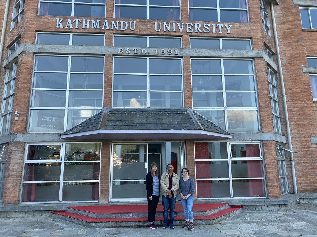 A delegation from the Faculty of Forest Sciences, @_SLU visiting Kathmandu University, Nepal. @SLUUrbanFutures @UmeaPlantSci @Skogsstyrelsen