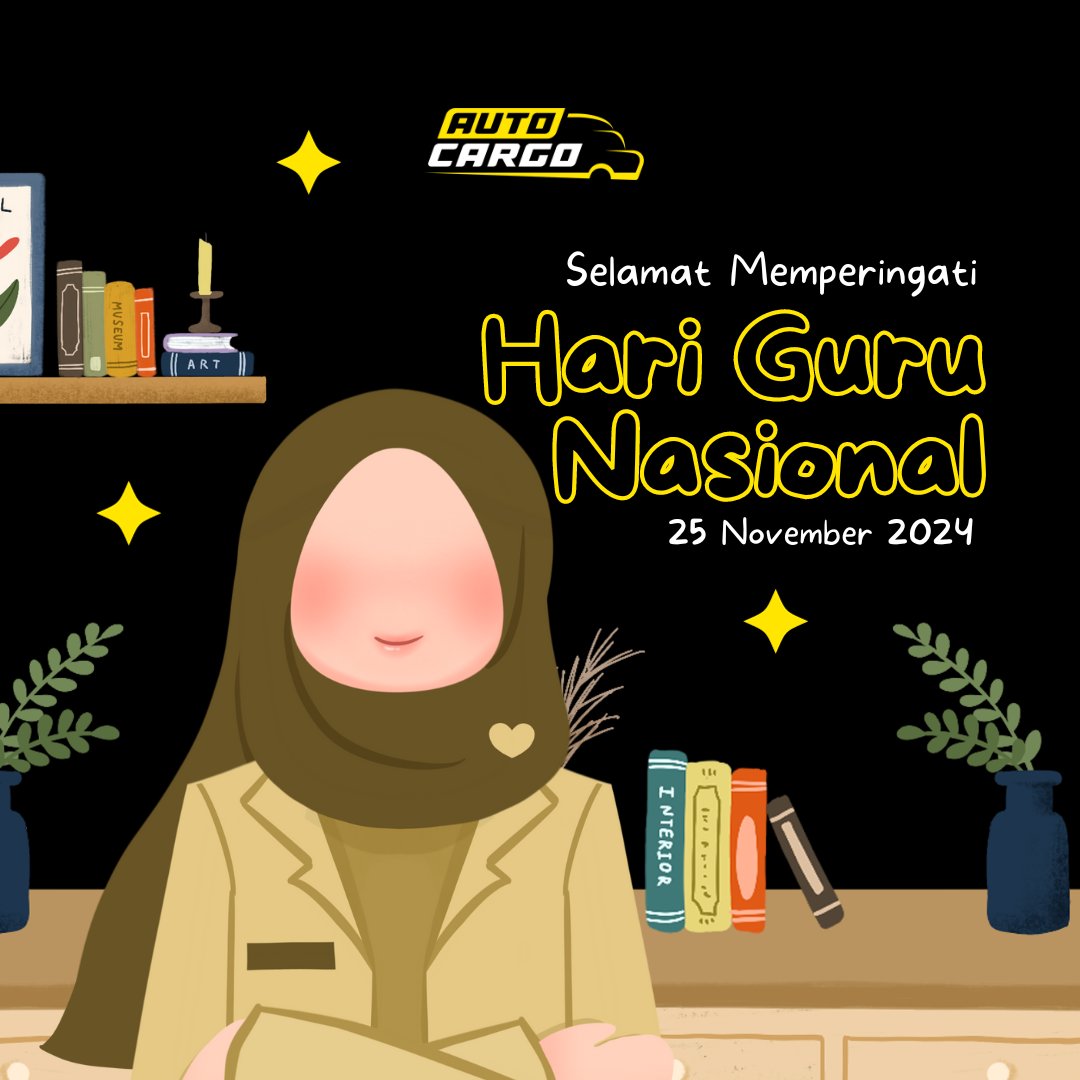Autocargo_id's tweet photo. Selamat Hari Guru Nasional 2023 !!
Sarapan pagi dengan roti
Aromanya bikin hati senang
Wahai Guru yang kami hormati
Jasamu akan selalu di kenang.

#hariguru
#harigurunasional
#ModernCargo
#AutoAman
#AutoCepat
#AutoTerpercaya
#cargoindonesia
#autocargo https://t.co/jMJt6UaR9K