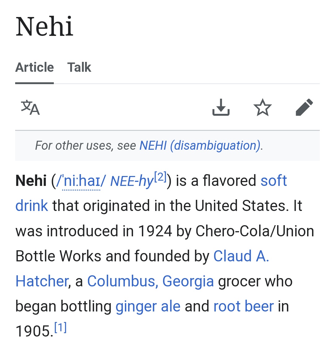 Jerome_Gillain's tweet photo. @janninereid1 #NEHI was probably THE MOST popular soda pop when I was young.
My fav was strawberry 🍓 flavored....1955 to 1970. https://t.co/goxtHW5jre