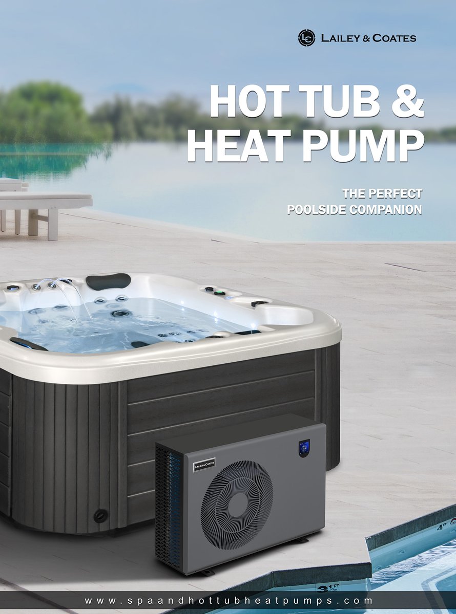 Our efficient heating solutions will keep you warm and relaxed, no matter the temperature outside. #HotTubs #SpaHeating #heatpump