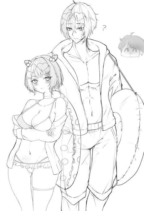 上手く描けなさすぎてボツになったやつ 