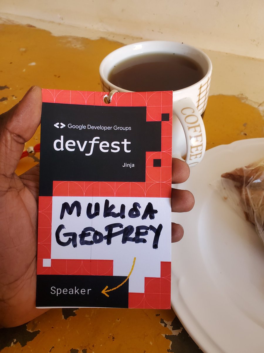 GeoXhacker's tweet image. Delighted to be one of the speaker at #DevFest Jinja organized by @GDGJinja. #gdg #gdgjinja #DevFestJinja
