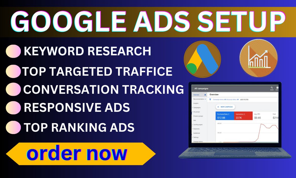 I will do setup your google ads campaign and  google adwords  audit manage optimize

Click Here:fiverr.com/s/K96034
#googleadwords
#googleadmanager
#googleads
#googleadsppc
#googleadcampaign