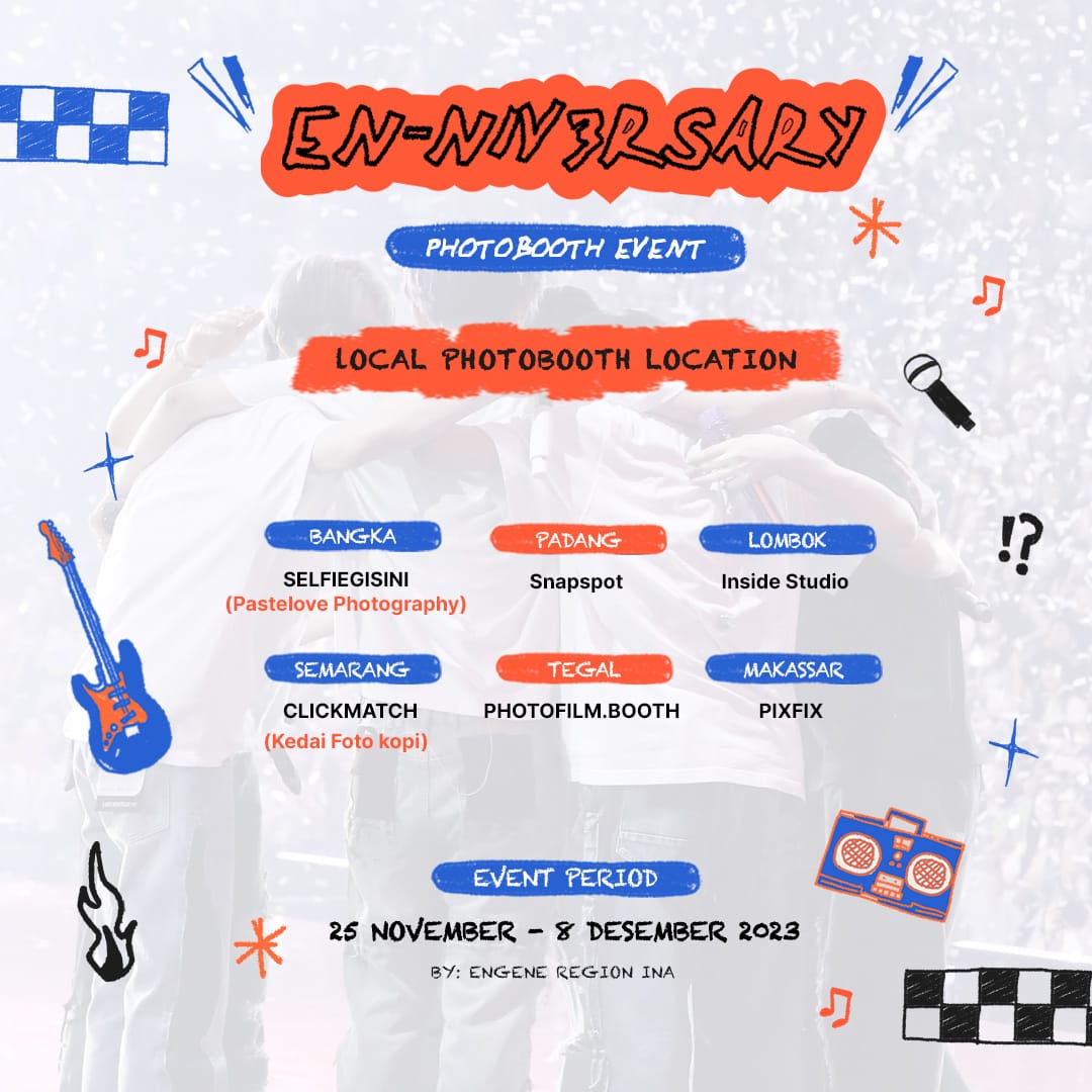 engenepnk's tweet photo. Thanks to Our media partner:
@jaylandglobal
@bluejaysina
@sunghoonieuna
@jayjongalaxy
@Lylac104
@02PINGU
@IntoYJW
@yangjungwon_ina
@engenestrmteam
@sunghoon_ina

🎀 don't forget to tag us and use with the hashtag on twt and instagram #ENniv3rsarybyEnjina https://t.co/8eGB0qP6Ja