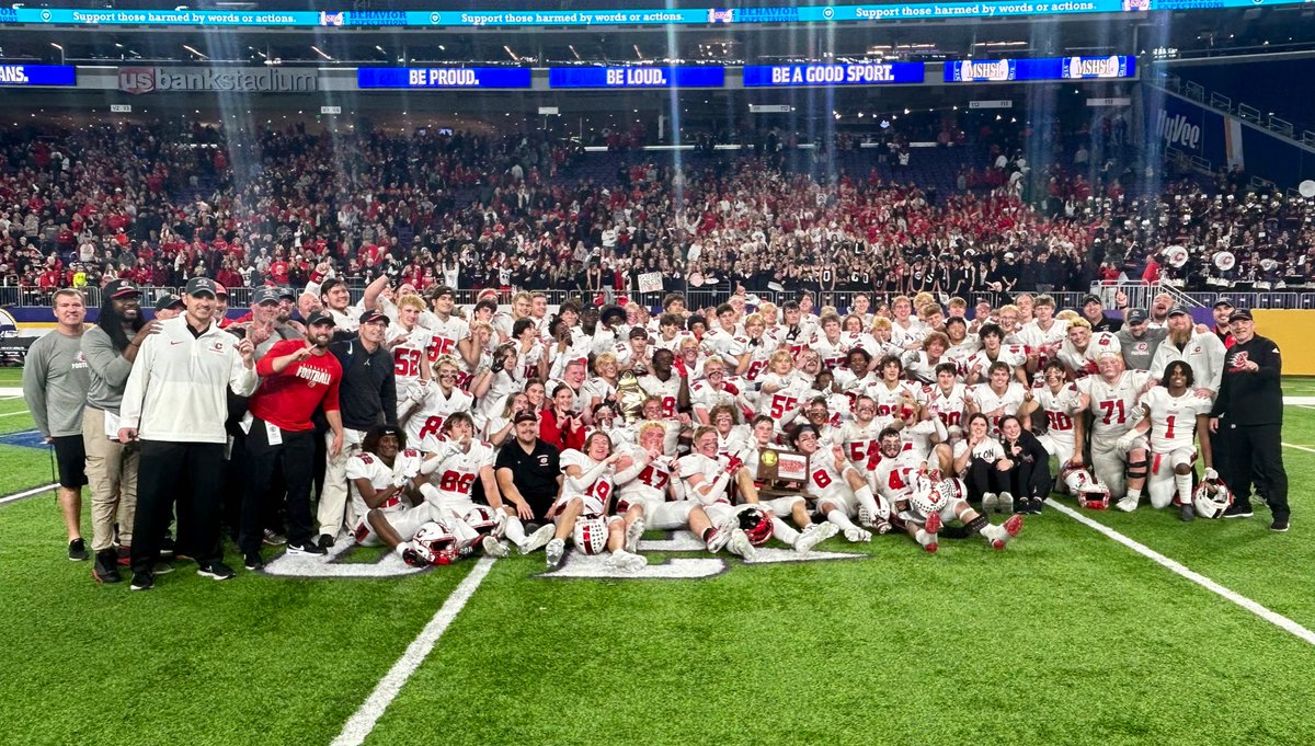 WE ARE THE 2023 STATE CHAMPIONS🔴⚪️⚫️🦬🏆
