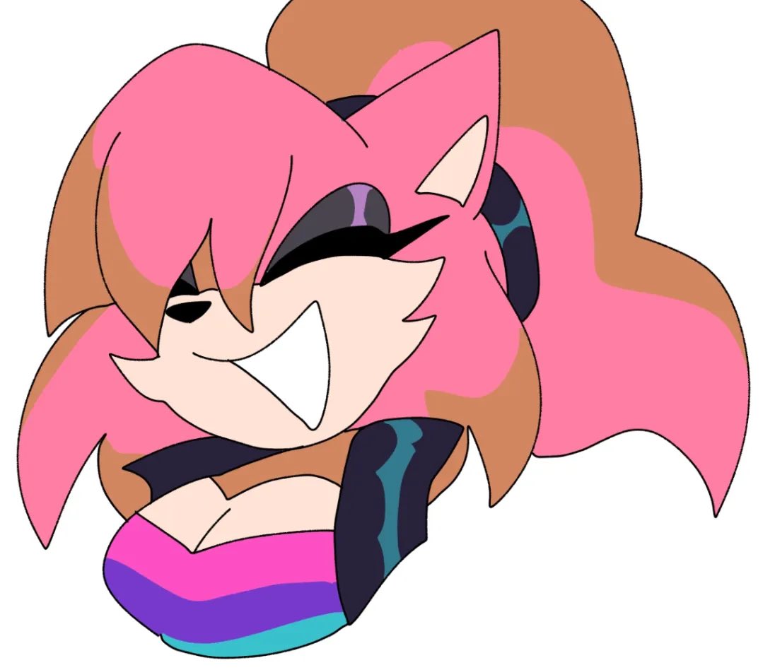 “ Tryin’ something new out, what do y’all think?”

Girl’s dyed her hair, again, but this time, mixing it up fully!

(Art by veffon on discord)