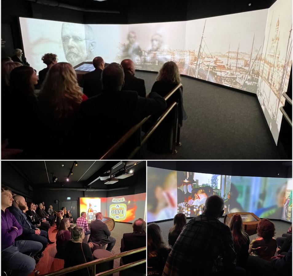 OLVI_saatio's tweet photo. Immersiivinen Olvin henki -tila & OLVI-säätiön Panimomuseon kolmiosainen näyttely avoinna ma-pe klo 8.00–14.00 #Olvi-oluthalli, #Iisalmi.
Tervetuloa! Ei pääsymaksua. https://t.co/PDHaI9G7db
#kotiseututyö #säätiötekoja #yhteiseksihyväksi #olvisäätiö #olvi145 #history #beermuseum https://t.co/Ka4YPUhAmH