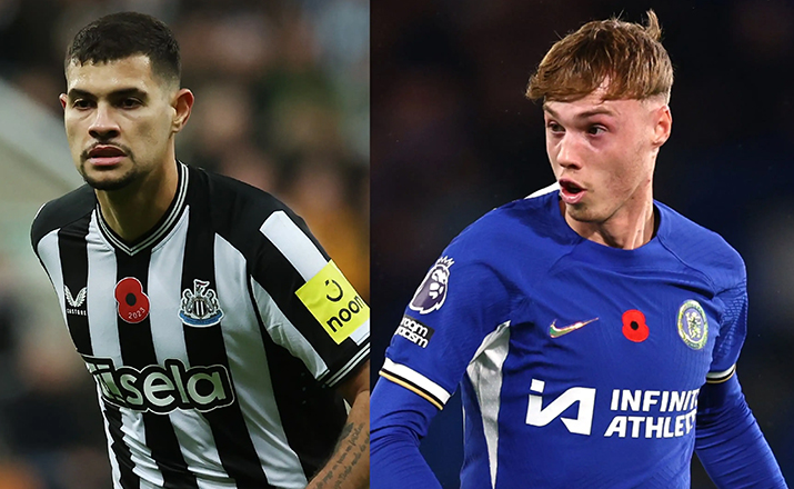bongdapro86's tweet photo. Newcastle và Chelsea đều không thắng khi thi đấu vòng 12 giải Ngoại hạng Anh 2023/24. Newcastle thua Bournemouth với cách biệt 2 bàn không gỡ trên sân khách còn Chelsea hòa Man City với tỷ số 4-4 đầy điên rồ và kịch tính trên sân nhà. https://t.co/4pPoHo6u88