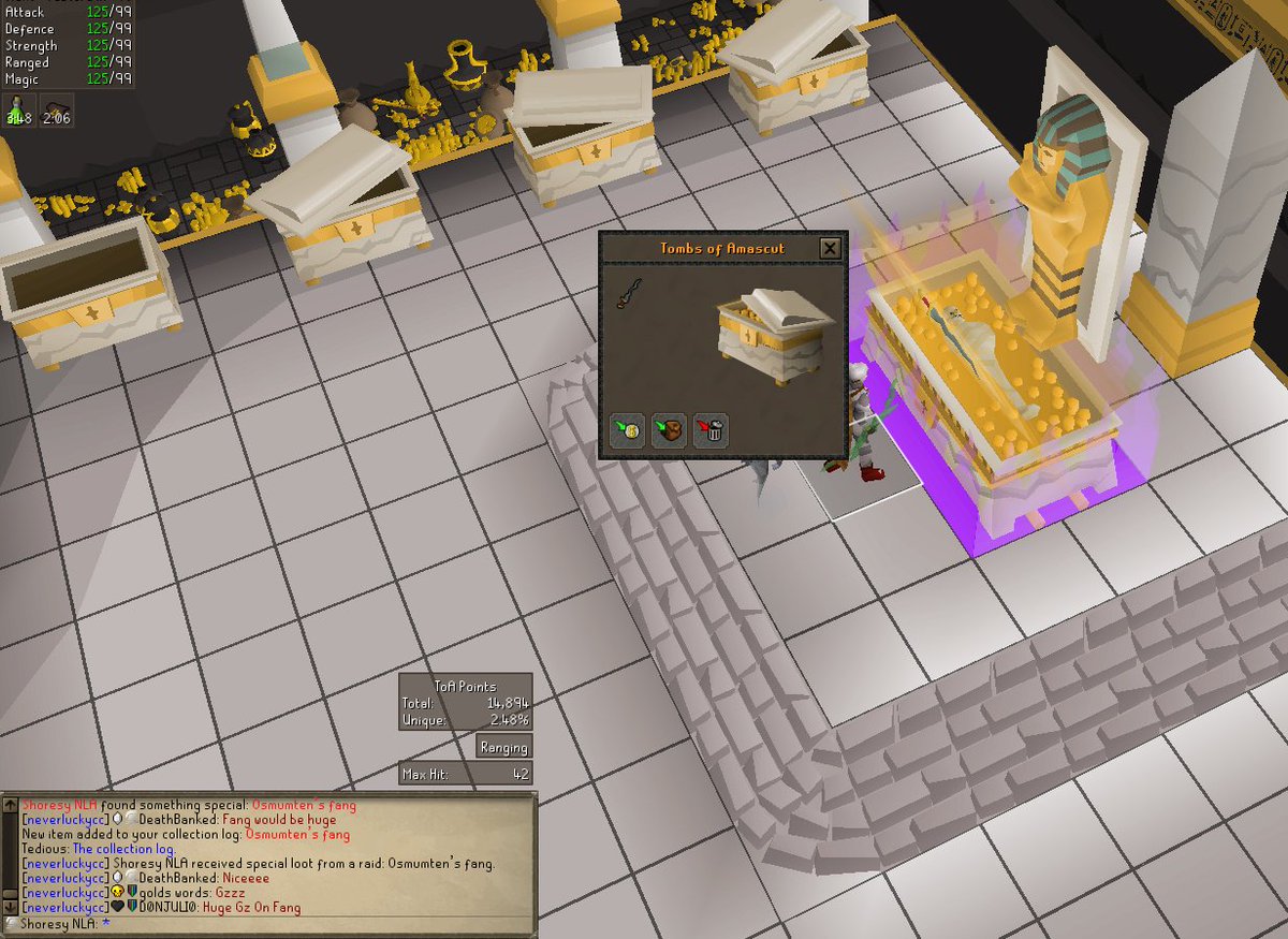 ShoresyNLA's tweet photo. Purple #3! 71KC - 225 Invocation Solo! The 2nd best item I could have gotten @VoidFather_ is my good luck charm! 3 of 7! No dupes (yet). https://t.co/qSxKeAqmTs