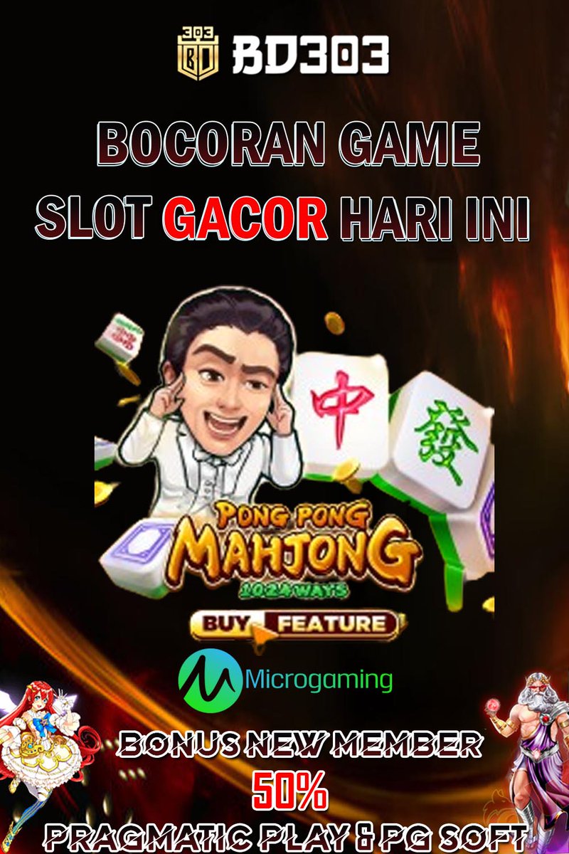 CSBD303's tweet image. Info bocoran slot gacor dengan bonus 50% bisa di claim secara langsung hanya di BD303 Berikut Link Gacor BD303: t2m.io/bd303 #situsterpercaya #gacor #slotonline #Spartanking #slotonline #microgaming #mahjong #slotgacor #maxwin #maxxwin #banjirscatter #pragmaticplay