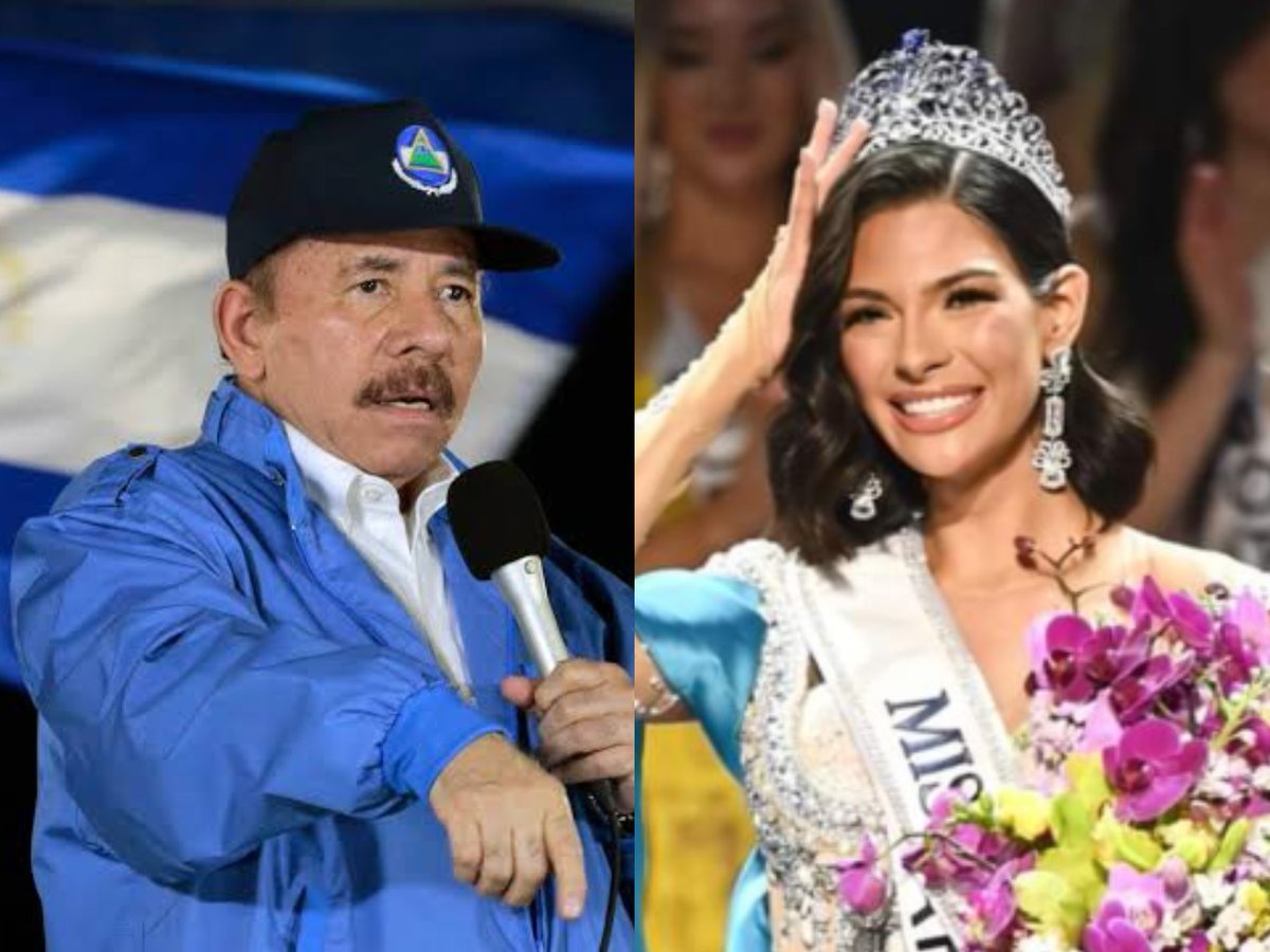 เป็นเรื่องแล้ว 🔥🔥🔥 เผด็จการทหารในนิคารากัว กลัวประชาชนลุกฮือ เมื่อ #MissUniverse คนใหม่ ที่เคยมีภาพลงถนนประท้วงรัฐบาล ส่งผลให้นางงามจักรสาลคนใหม่และ ND ถูกแบนห้ามเข้าประเทศ รวมถึงสั่งให้ศิลปินในประเทศงดวาดภาพเพื่อเฉลิมฉลองใดๆทั้งสิ้น #MissUniverse2023