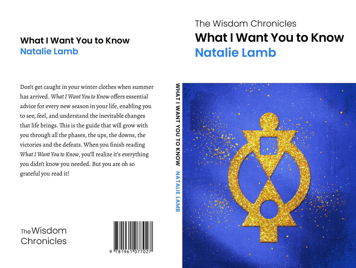 NLChoice's tweet photo. New Book Alert!  The Wisdom Chronicles: What I Want You To Know 

Sound wisdom to light your path!  You NEED this! 

https://t.co/jEPgE8SQKK https://t.co/4AYEAbbYE9